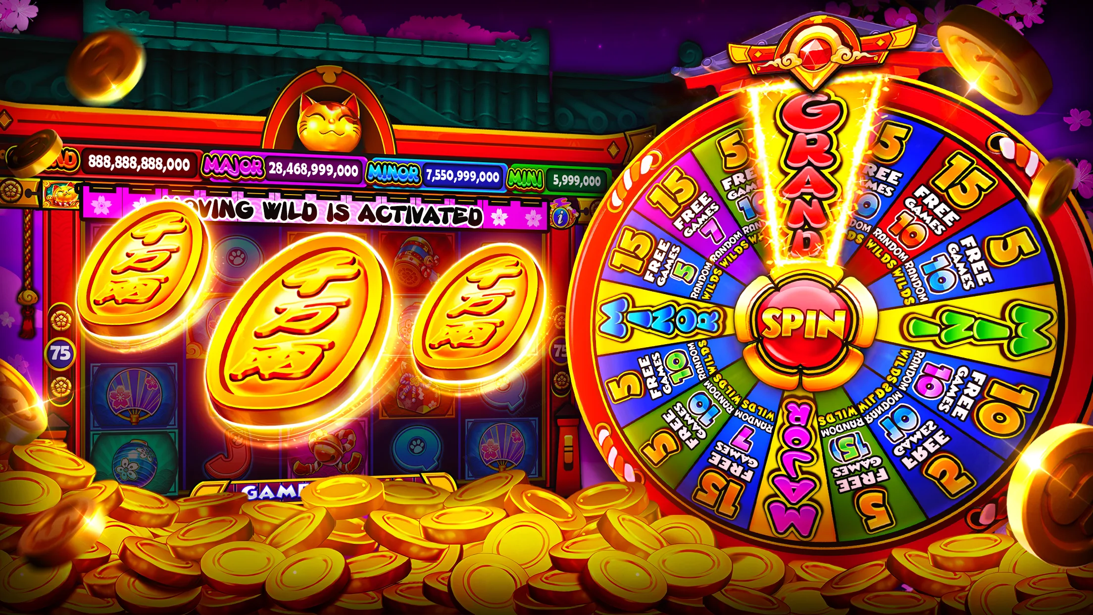 Slingo Casino gameplay screenshot 2